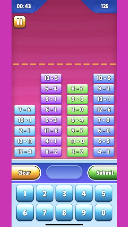 Mathletix Subtraction screenshot-3