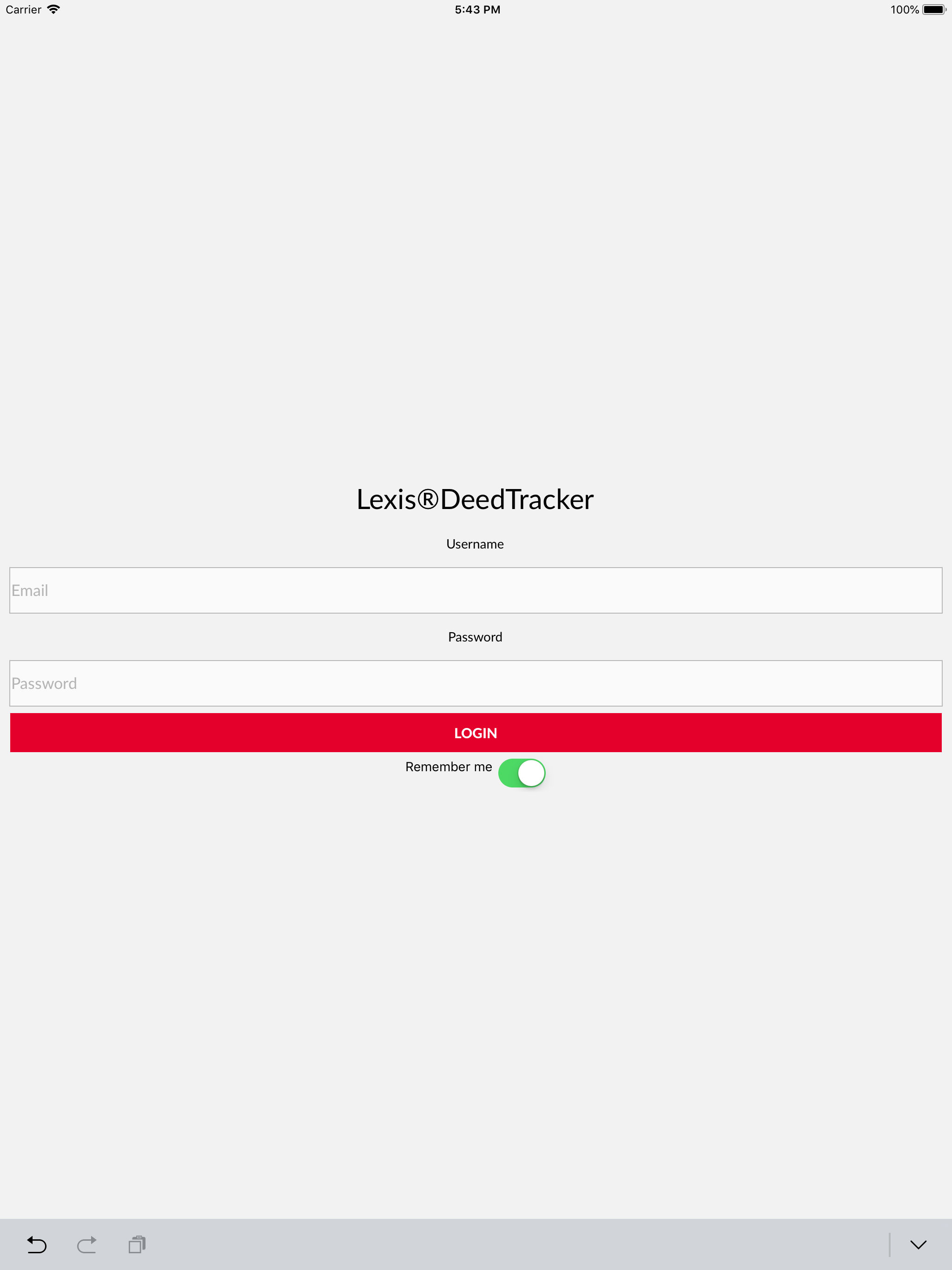 Lexis DeedTracker