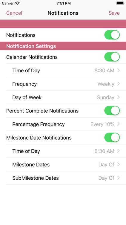 Milestones Countdown screenshot-5