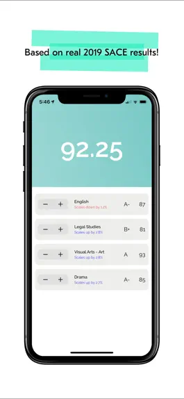 Game screenshot ATAR Calculator for SACE mod apk