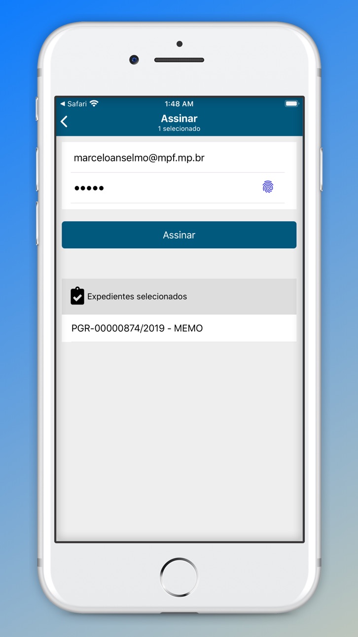 iPhone screenshot
