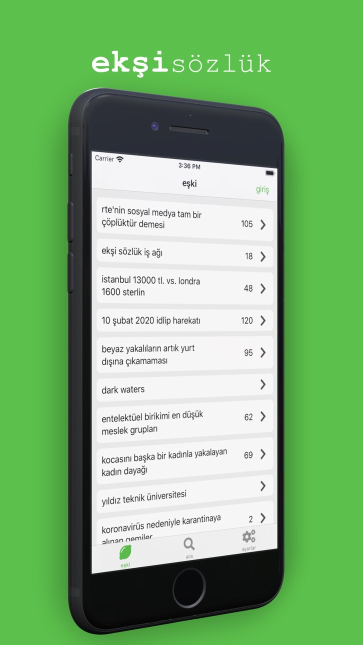 iPhone screenshot