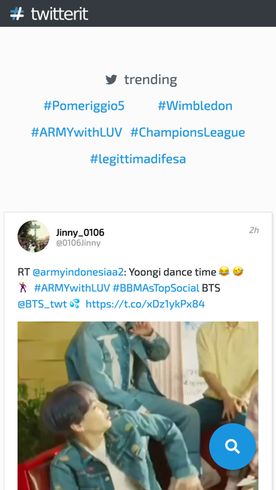 Screenshot #1 pour TwitterIt