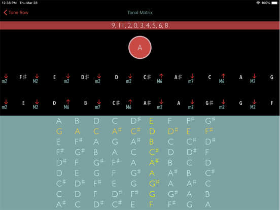 Post Tonal Calculator iPad screenshot 7 - Music app