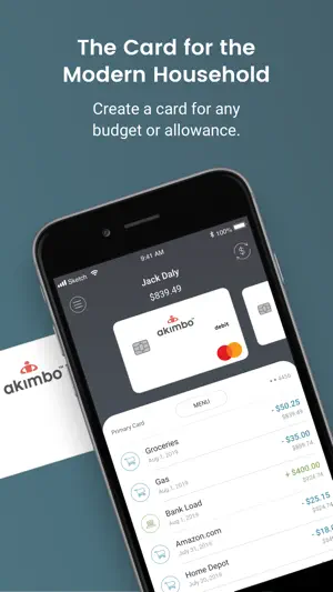 Akimbo - Budgets and Allowance screenshot 1