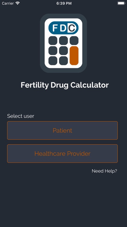 Fertility Drug Calculator: FDC