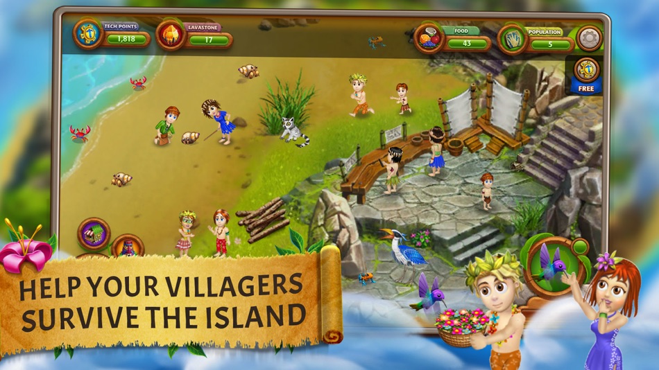 #3. Virtual Villagers Origins 2 (iOS) 由: LDW Software, LLC