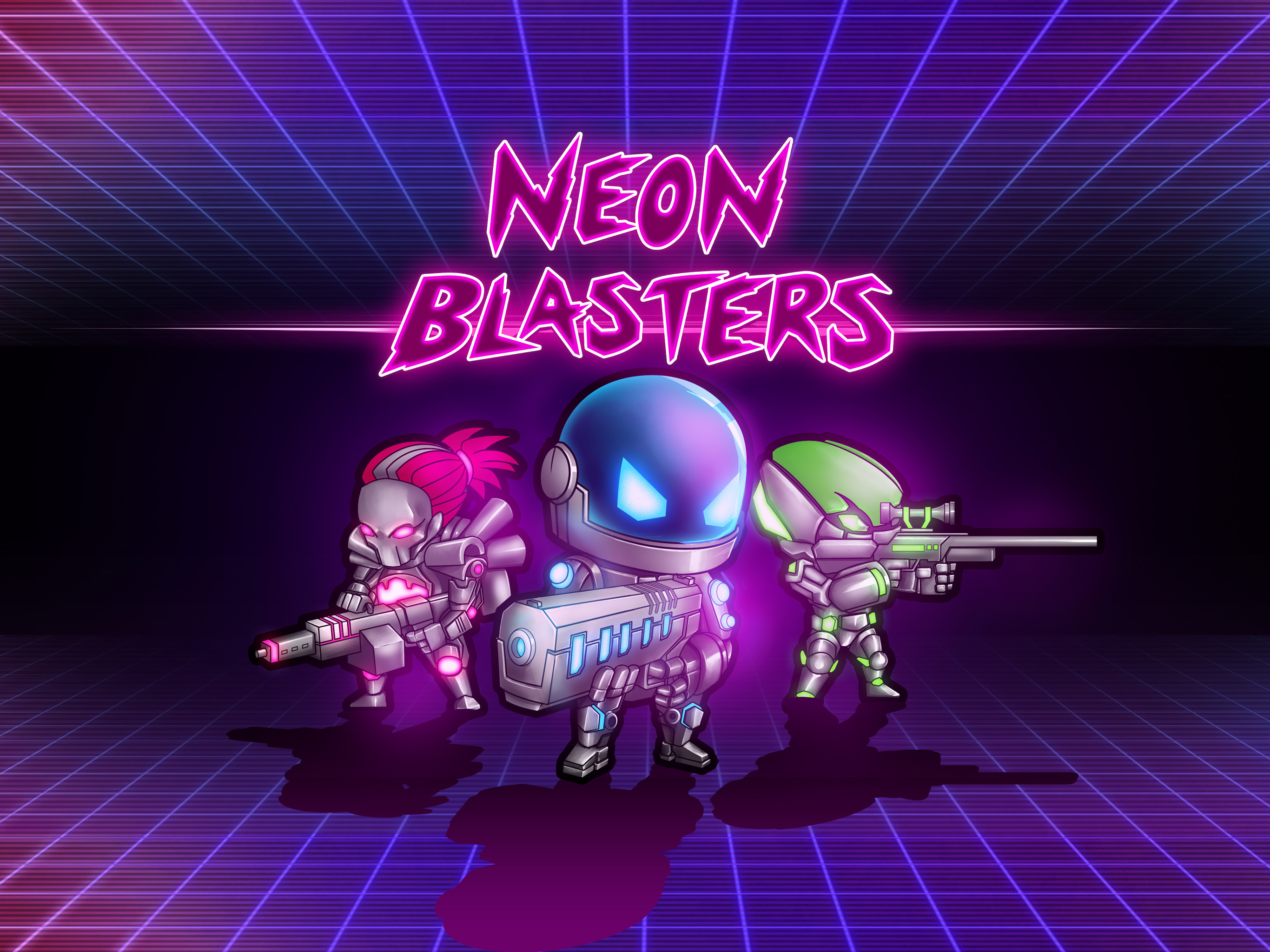Neon Blasters Multiplayer
