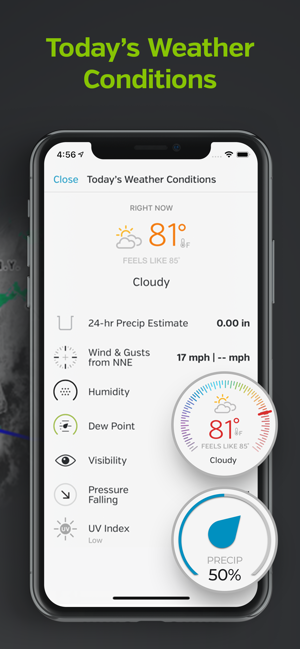 Weather Underground: Local Map Screenshot