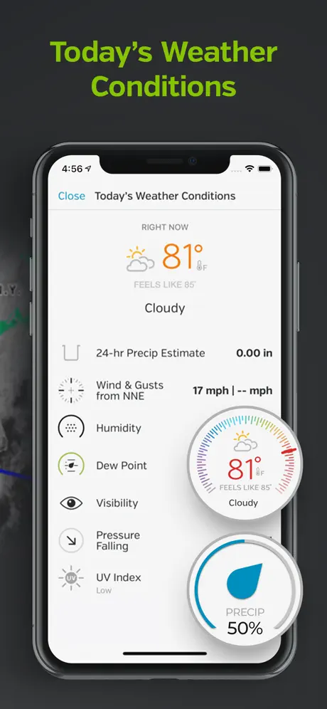 Weather Underground: Local Map