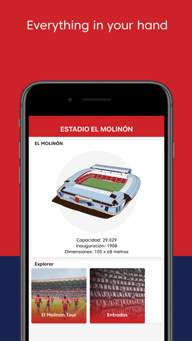 Real Sporting de Gijón App Screenshot