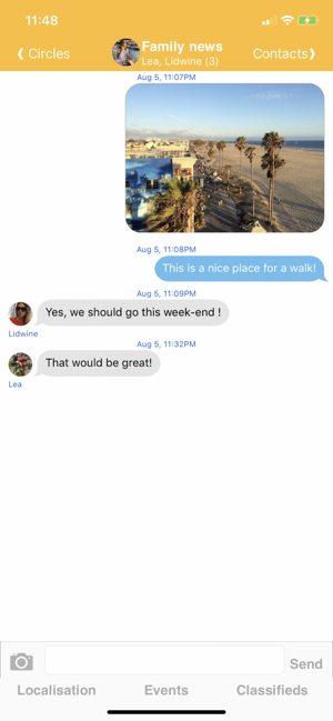 Circles - Encrypted E2E VOIP +