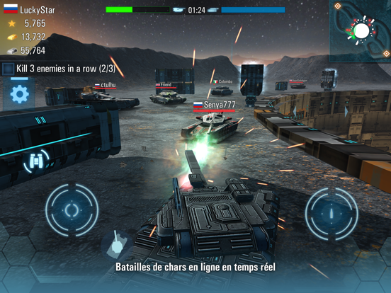 Screenshot #4 pour Future Tanks: World of War 3D