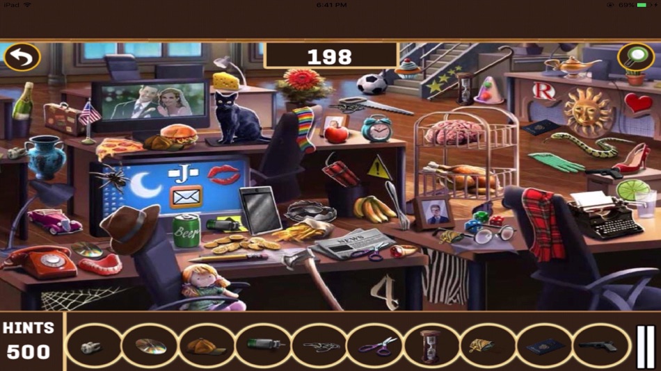#1. Mystery Hidden Object Games (iOS) 由: atul patel