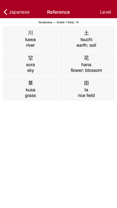 Liberation Philology Japanese Screenshot