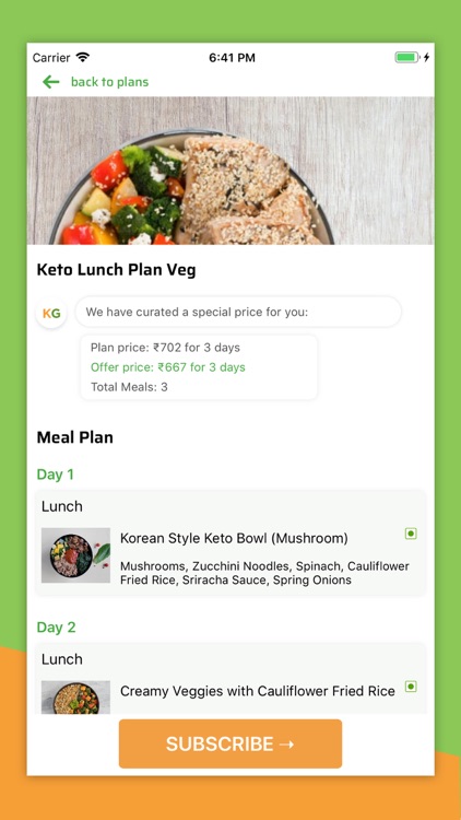 Keto Garden - Order Keto Meals screenshot-3