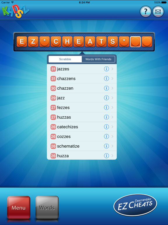 Screenshot #5 pour EZ Descrambler Cheat HD