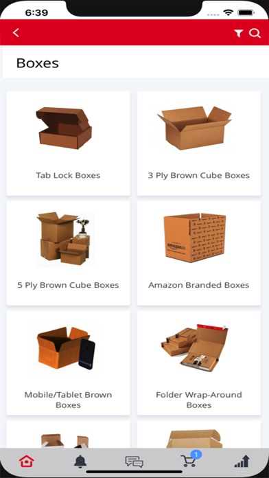 Screenshot #1 pour DCGpac-Online Packaging Store