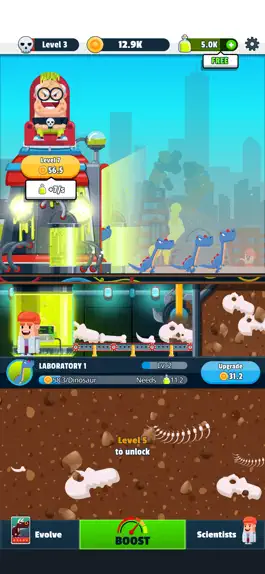 Game screenshot Dino Chaos Idle mod apk