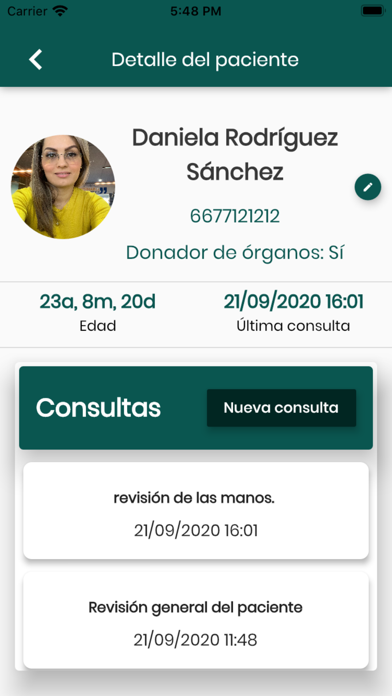 Salutis Medical Software Screenshot
