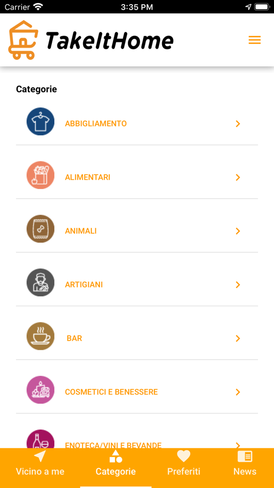 #2. TakeItHome (iOS) 由: AppY Lab Srl