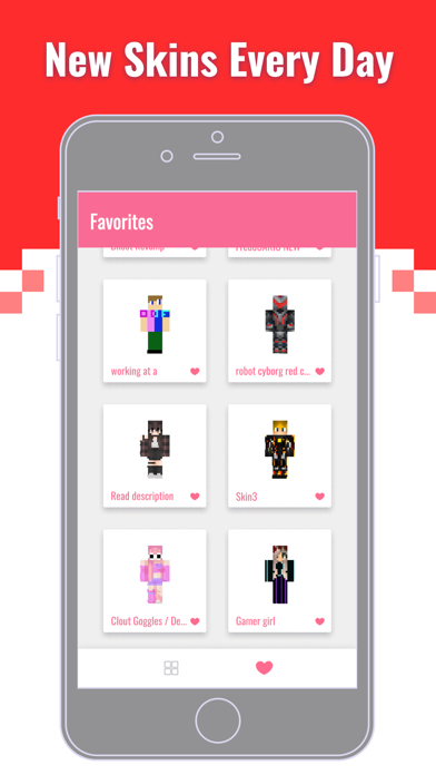 Screenshot #3 pour Skins Garderob for Minecraft ™