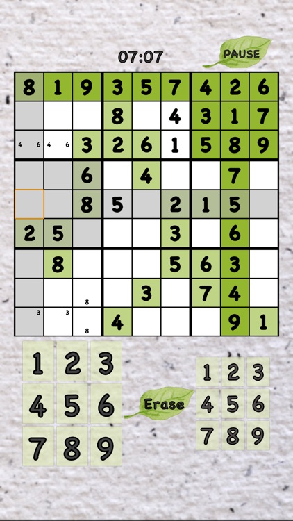 Green Sudoku