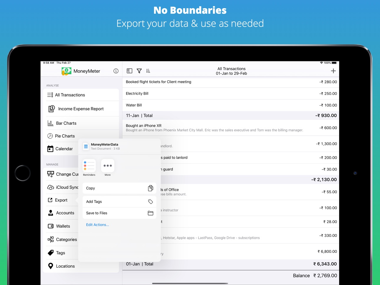 iPad screenshot