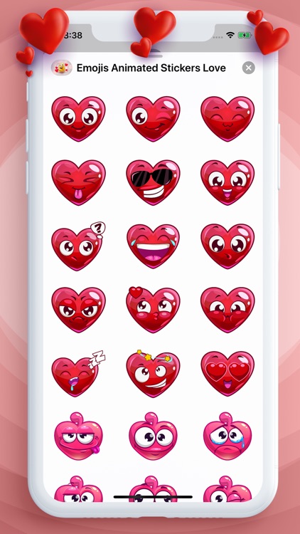 Emojis Animated Stickers Love