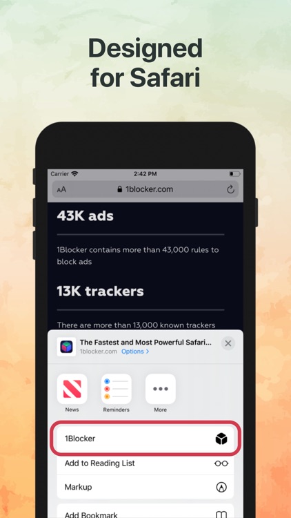 1Blocker: Privacy & Ad Blocker screenshot-4