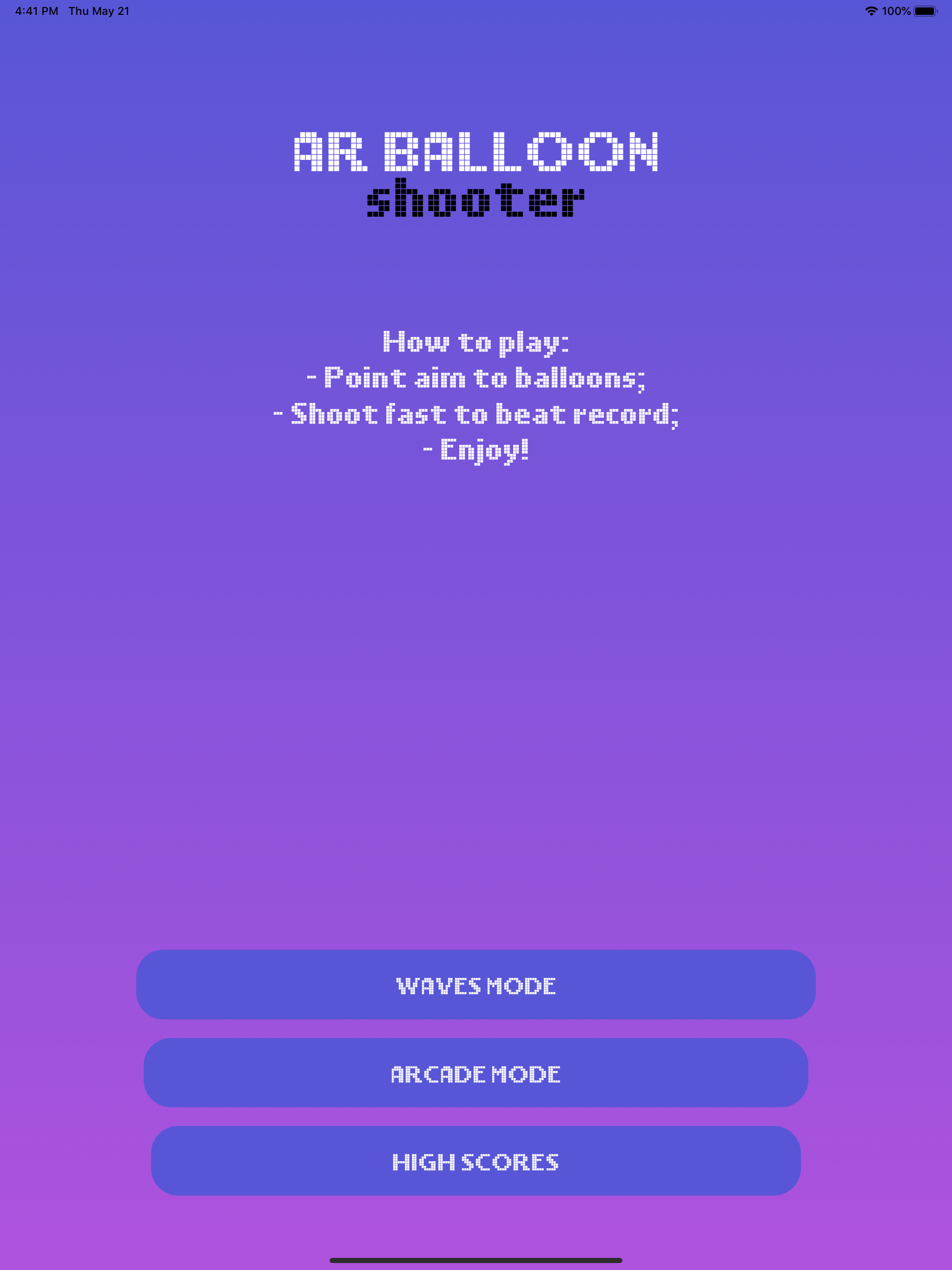 AR Balloon Shooter screenshot 5