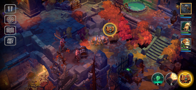 ‎Battle Chasers: Screenshot ng Nightwar