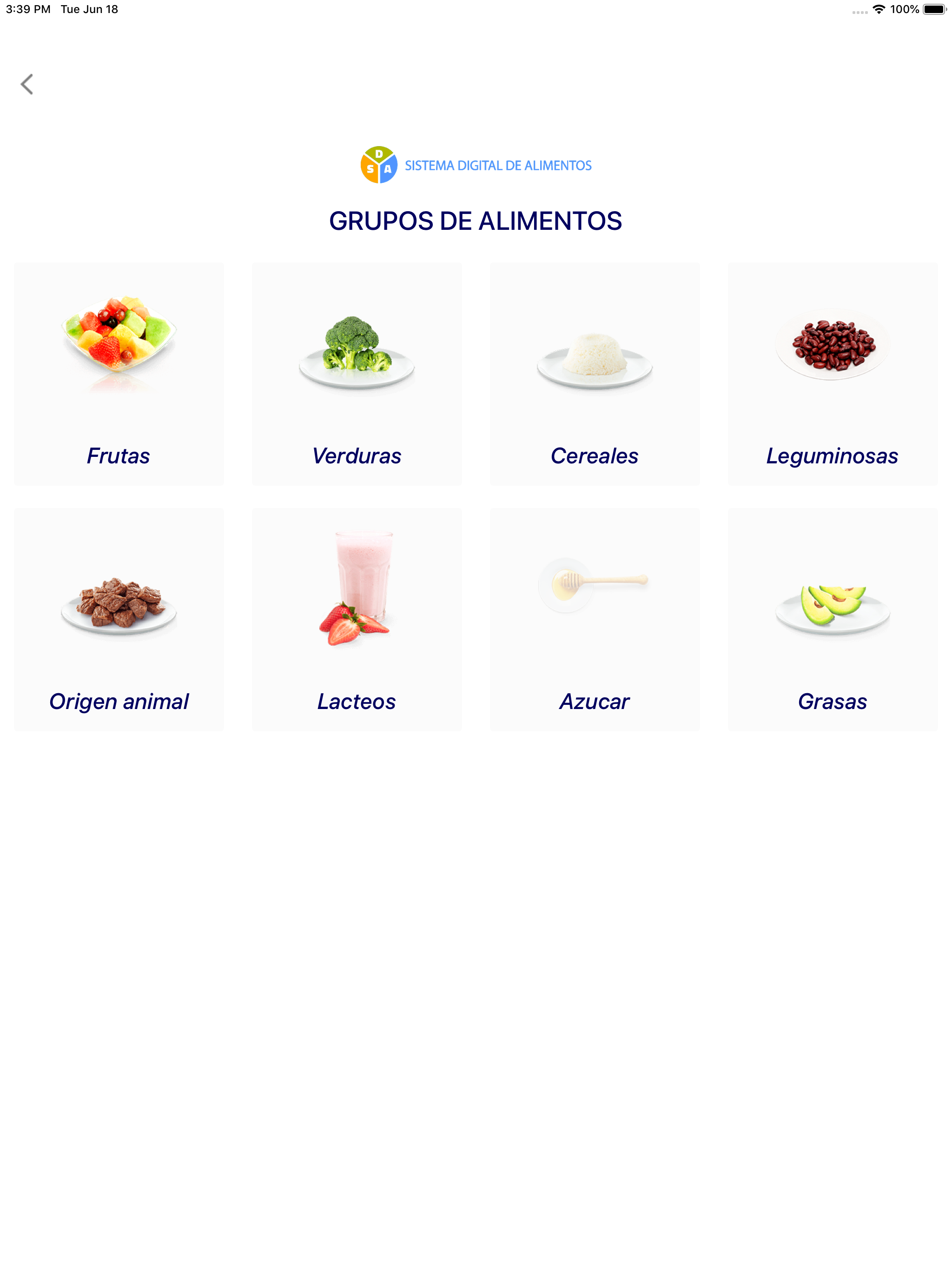 Sistema Digital de Alimentos