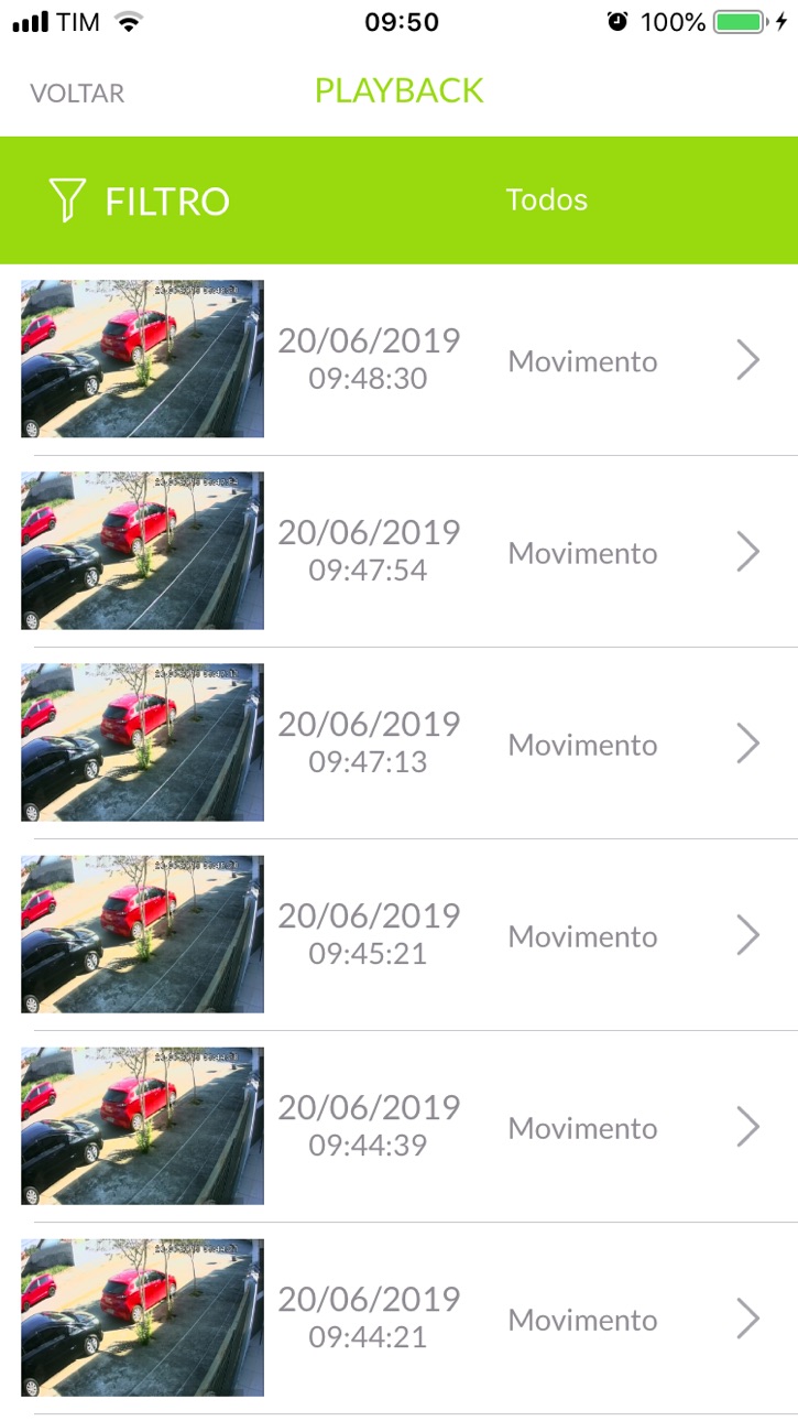 iPhone screenshot