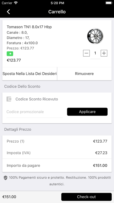 App screenshot
