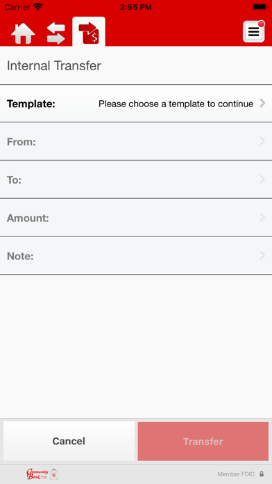 Mobile Banking for Business Screenshot