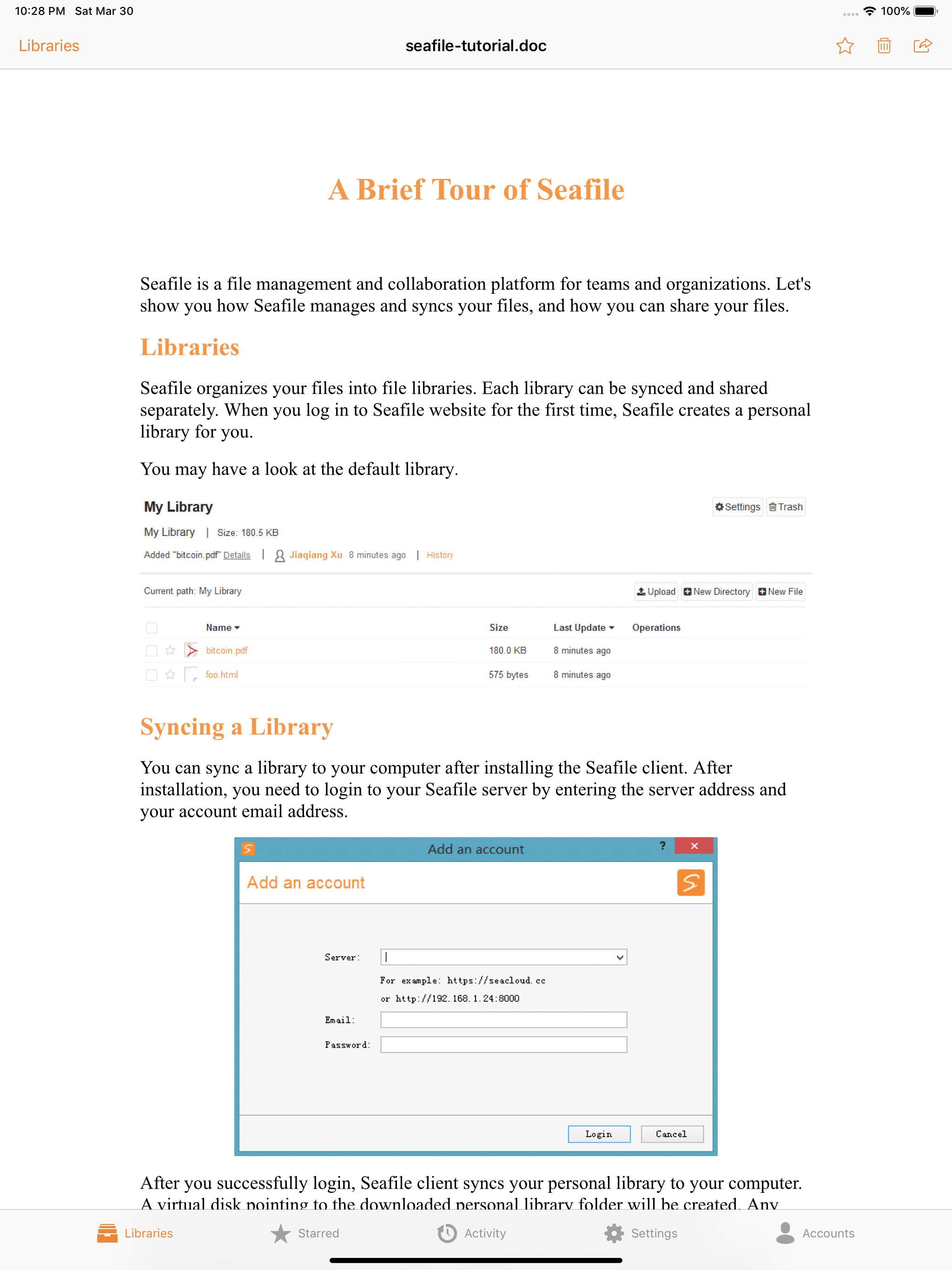 Seafile Pro screenshot 8