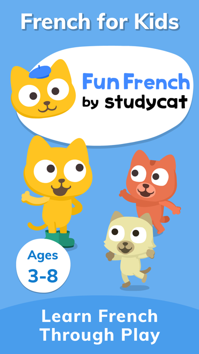 Learn French - Studycat Screenshot 1 - AppWisp.com Learn French - Studycat Screenshot 1 - AppWisp.com