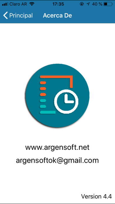 Mi Agenda Movil Screenshot