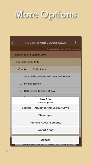 Law-App Screenshot