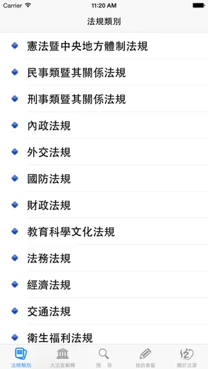 法源法典--基礎六法版 screenshot 2