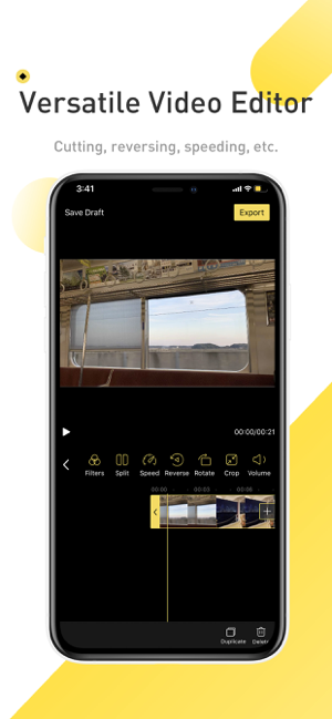 ‎BeeCut-Video Editor Screenshot