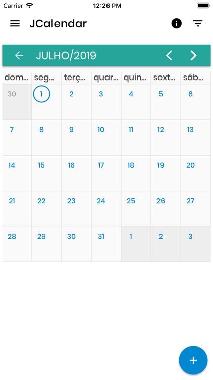 JCalendar