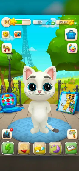 Game screenshot My Talking Oscar the Cat apk