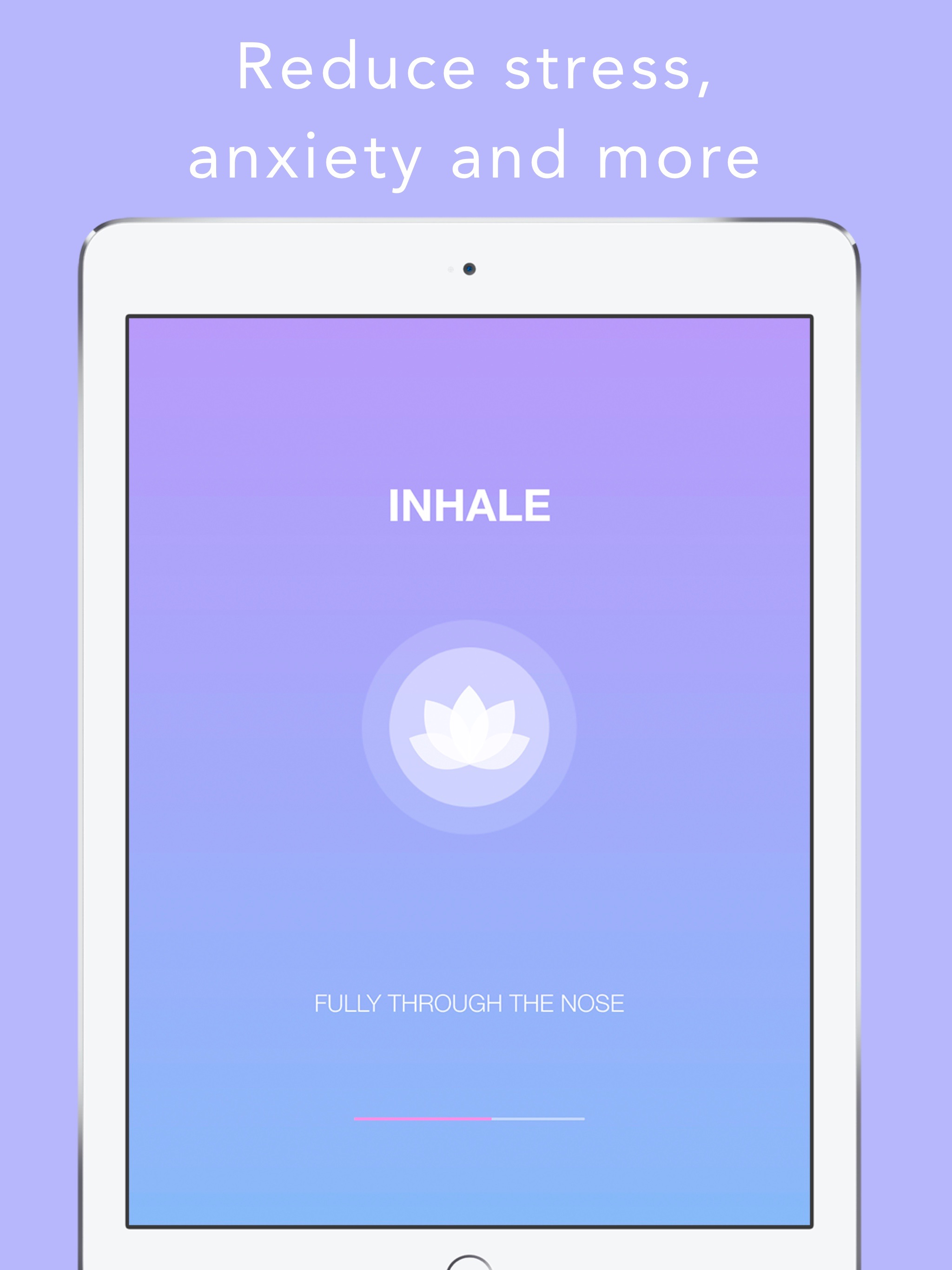 Deep calm Daily breathing app
