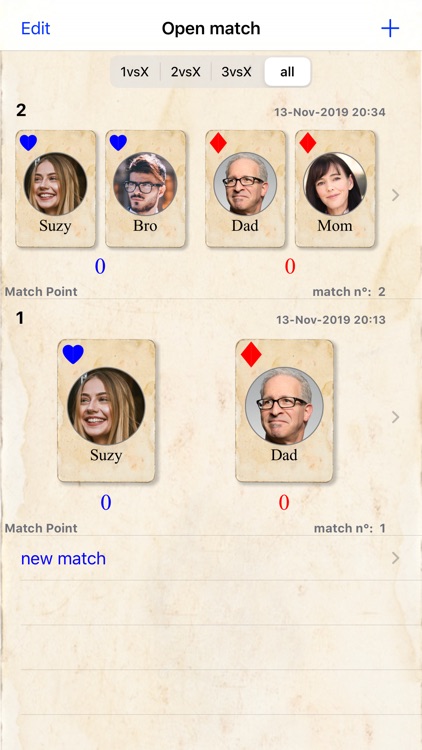 Score Sheet - Scorecard