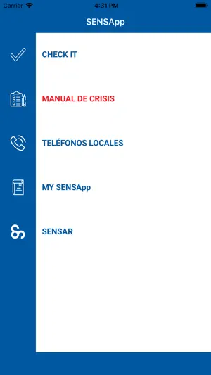 SensApp screenshot 1