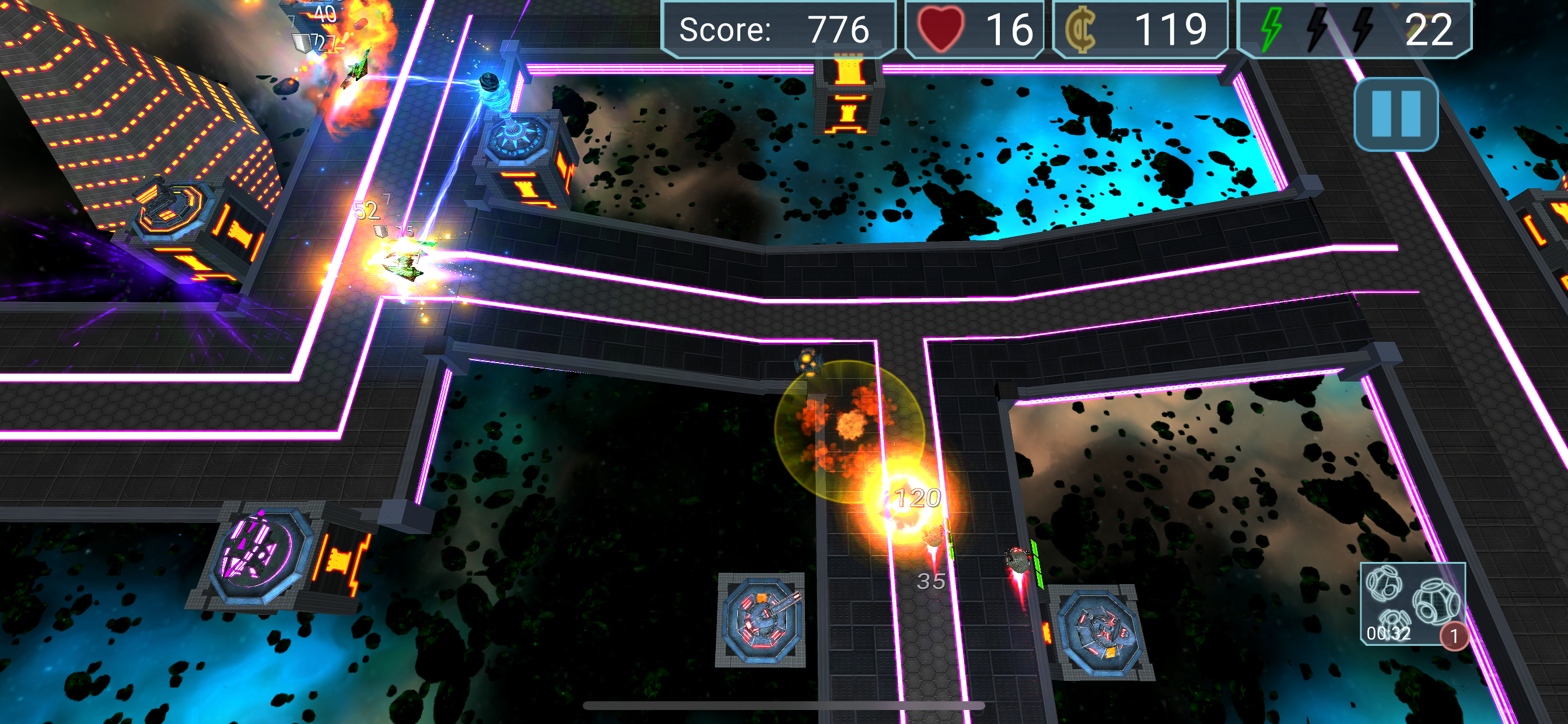 Neon Defenders - Tower Defense