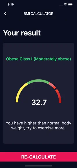 Game screenshot Healthy - BMI Calculator hack