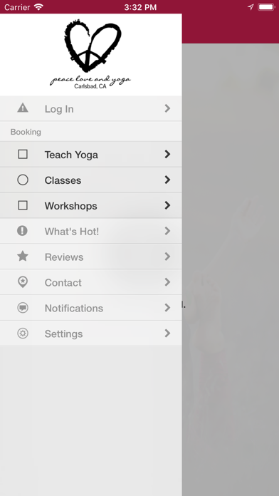 Peace Love and Yoga Studio screenshot 2
